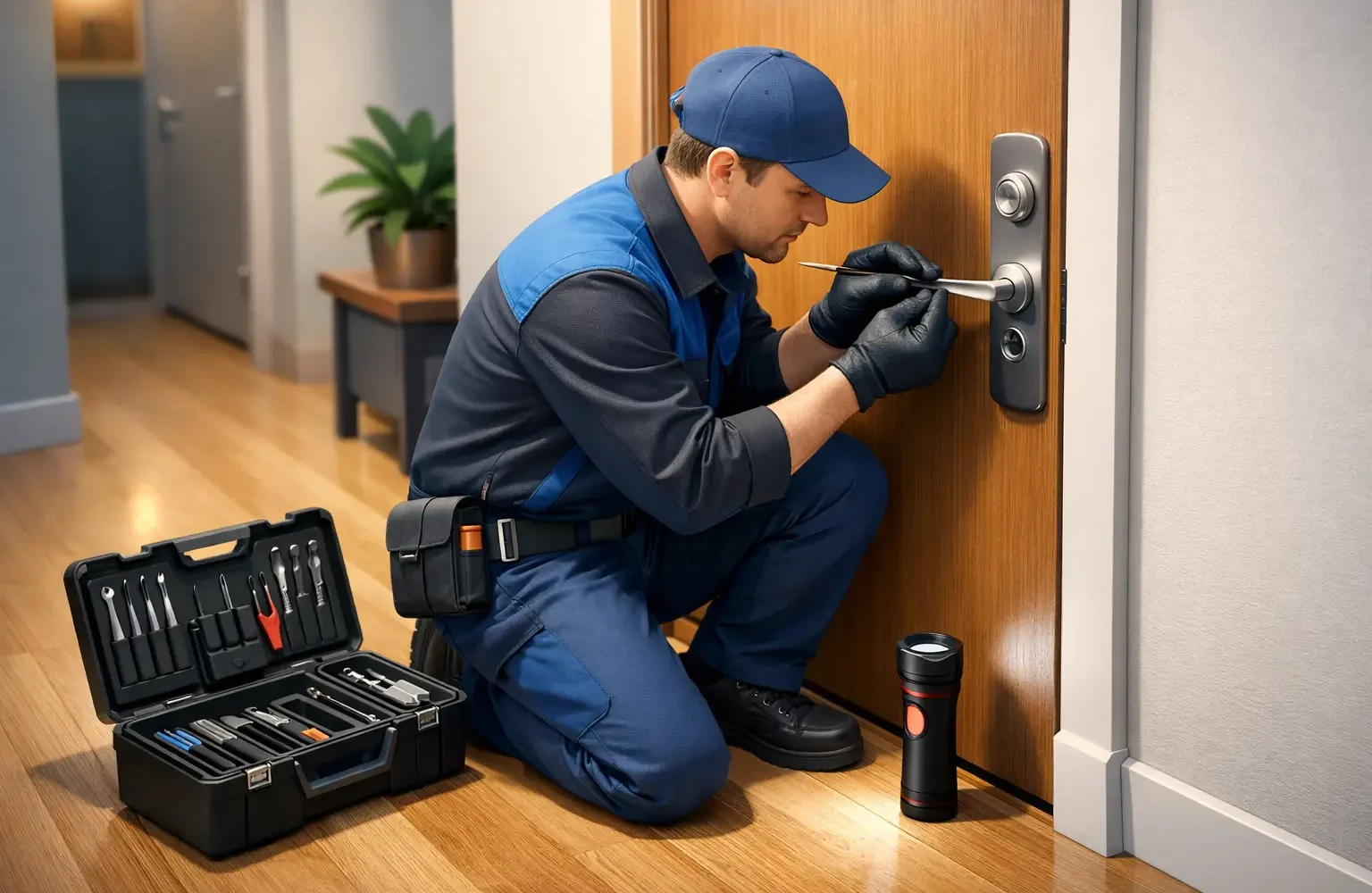 How to Open a Locked Door Without Damage