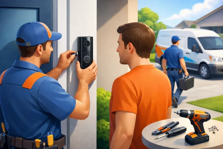 Who Installs Video Doorbells?